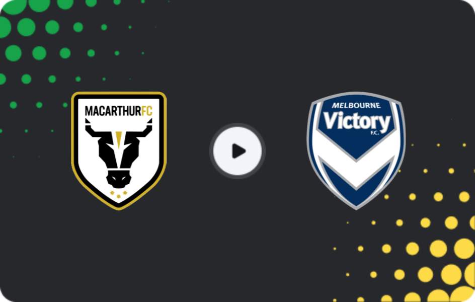 Where to watch Macarthur — Melbourne Victory, A-League, 05.12.2025
