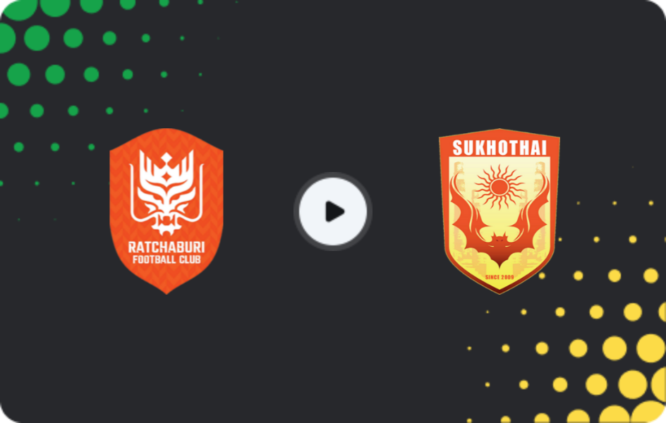 Where to watch Ratchaburi — Sukhothai FC, Thai League 1, 05.12.2025