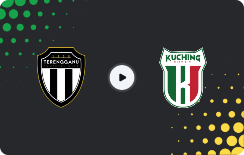 Where to watch Terengganu — Kuching City, Super League, 05.12.2025