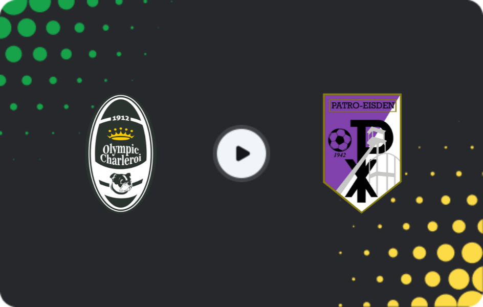 Where to watch Olympic Charleroi — Patro Eisden, Challenger Pro League, 05.12.2025