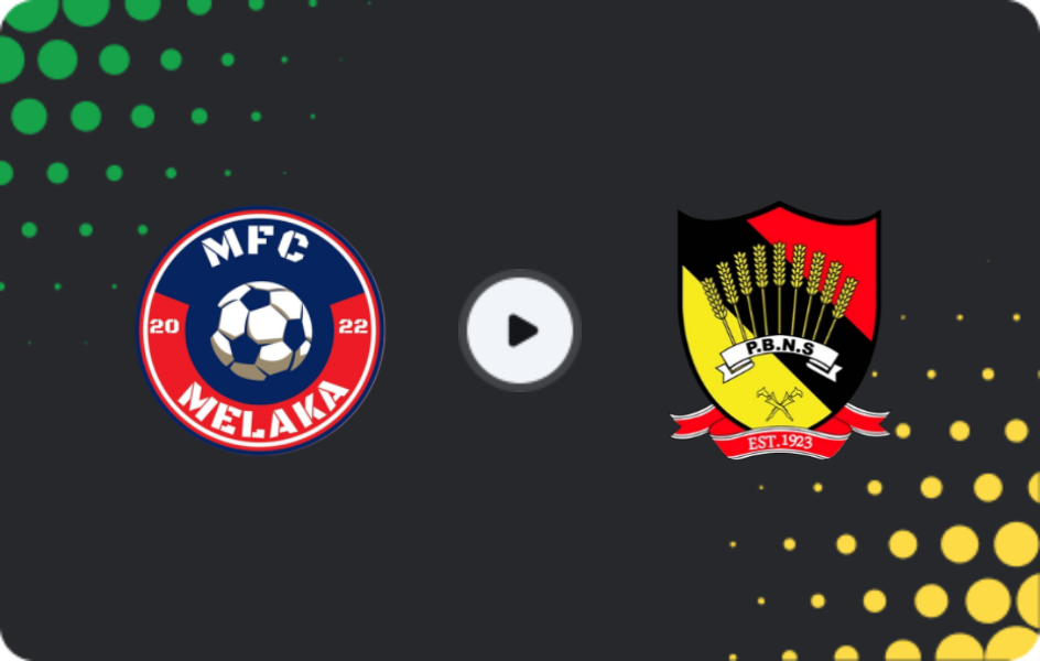 Where to watch Melaka FC — Negeri Sembilan, Super League, 06.12.2025