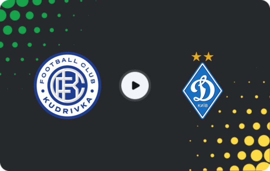 Where to watch Kudrivka — Dynamo Kyiv, Premier League, 06.12.2025