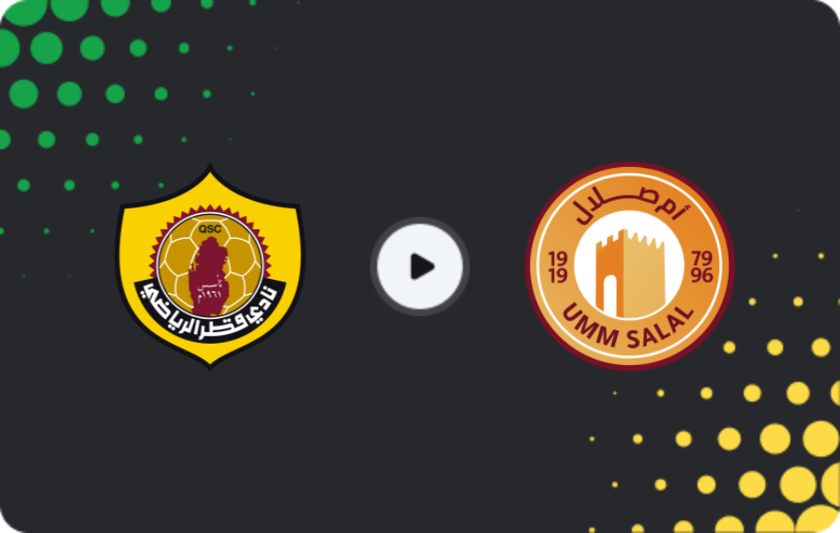 Where to watch Qatar SC — UMM Salal, QSL Cup, 06.12.2025
