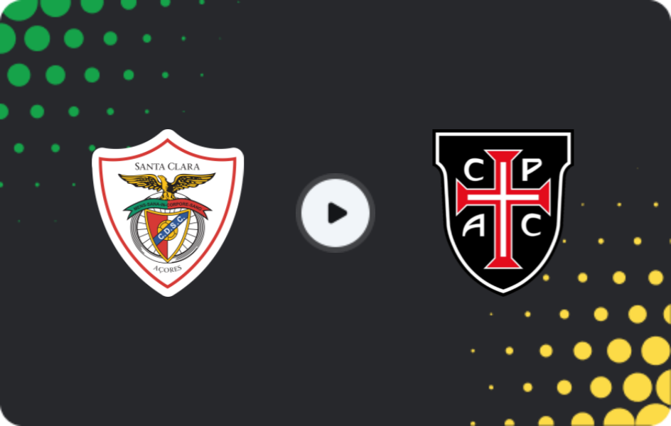 Where to watch Santa Clara — Casa Pia, Primeira Liga, 06.12.2025