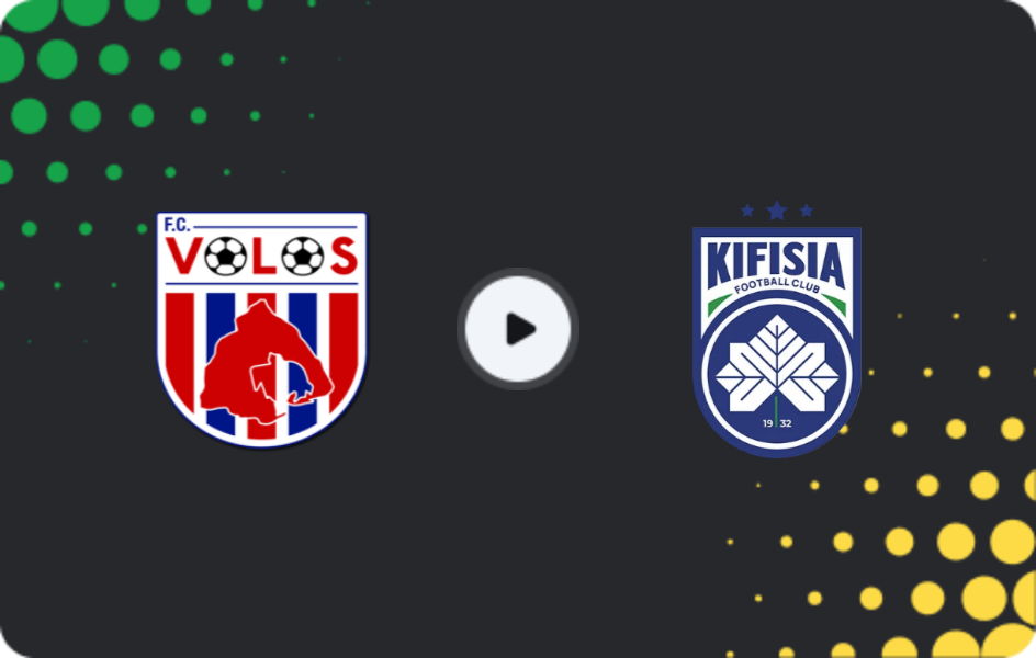Where to watch Volos — Kifisia, Super League, 06.12.2025