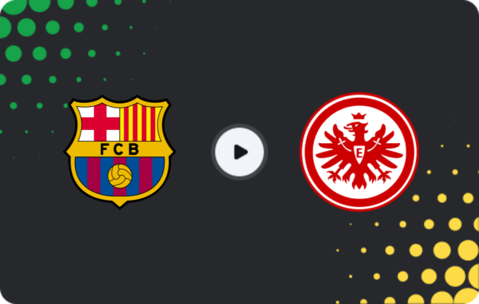 Where to watch Barcelona U19 — Eintracht Frankf U19, UEFA Youth League, 09.12.2025