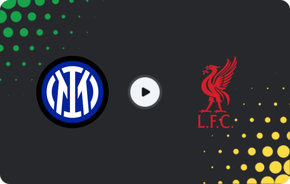 Where to watch Inter U19 — Liverpool U19, UEFA Youth League, 09.12.2025