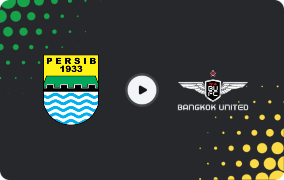 Where to watch Persib Bandung — Bangkok United, AFC Cup, 10.12.2025