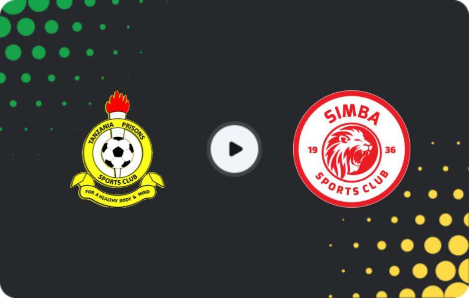 Where to watch Tanzania Prisons — Simba, Premier League, 22.02.2026
