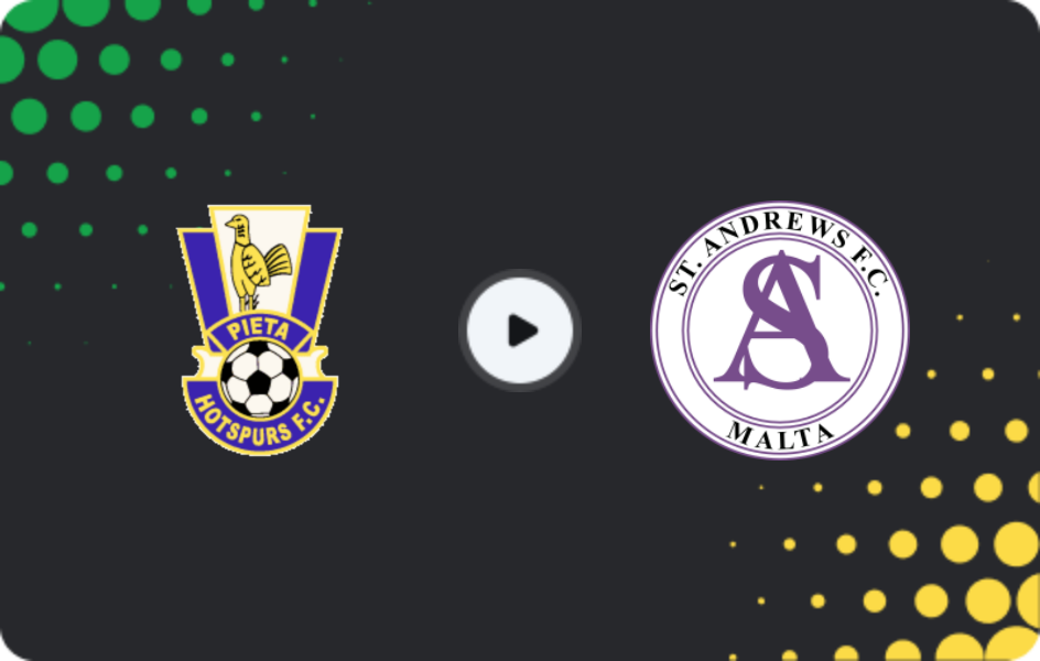 Where to watch Pietà Hotspurs — St. Andrews, Challenge League, 10.12.2025