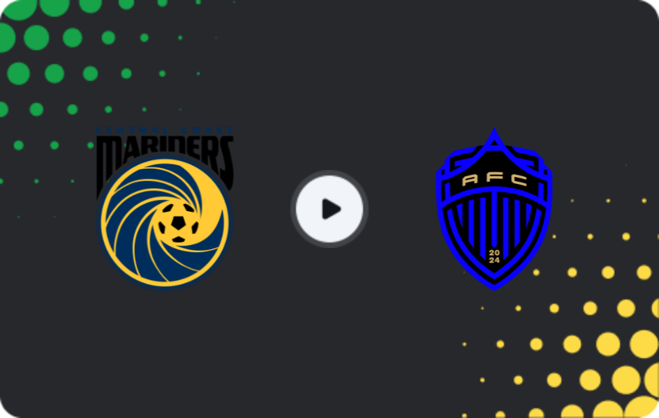 Where to watch Central Coast Mariners — Auckland, A-League, 12.12.2025