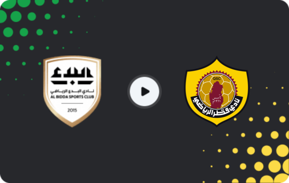 Where to watch Al Bidda SC — Qatar SC, QSL Cup, 12.12.2025
