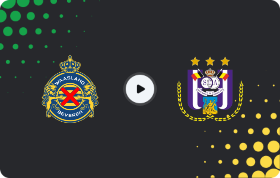 Where to watch Waasland-Beveren — Anderlecht II, Challenger Pro League, 12.12.2025