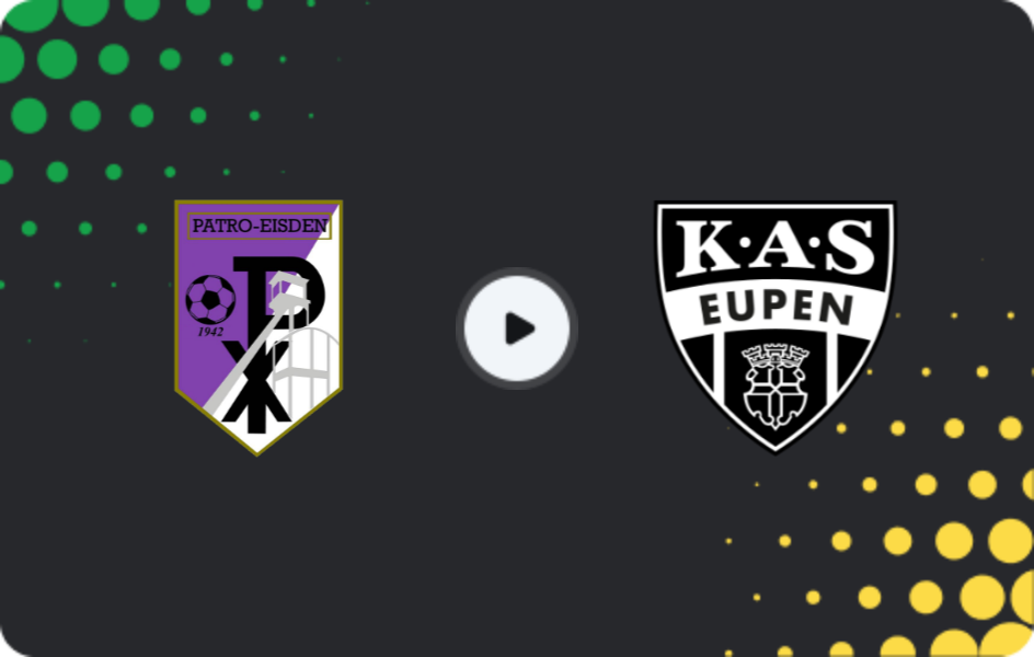 Where to watch Patro Eisden — AS Eupen, Challenger Pro League, 18.12.2025