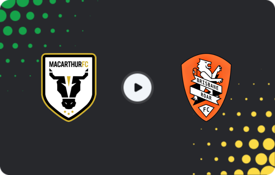 Where to watch Macarthur — Brisbane Roar, A-League, 19.12.2025