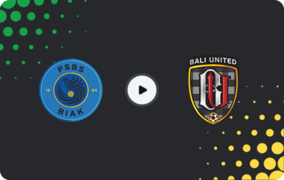 Where to watch PSBS — Bali United, Liga 1, 22.12.2025