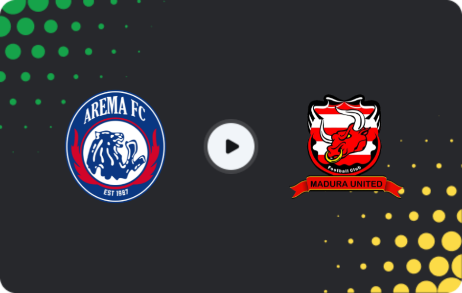 Where to watch Arema FC — Madura United, Liga 1, 23.12.2025