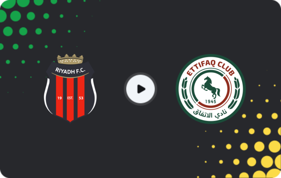 Where to watch Al Riyadh — Al-Ettifaq, Pro League, 25.12.2025