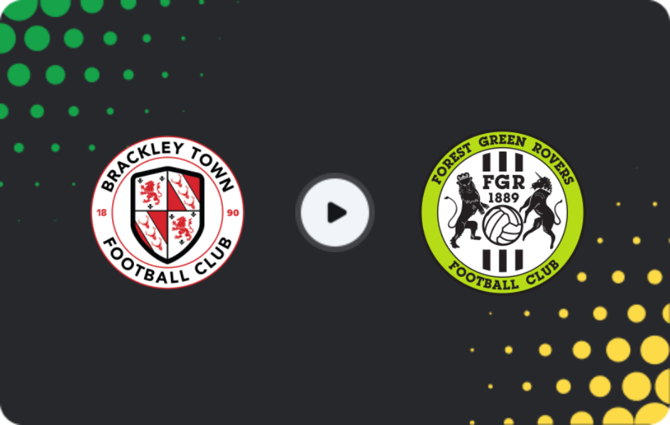 Where to watch Brackley Town — Forest Green, National League, 26.12.2025