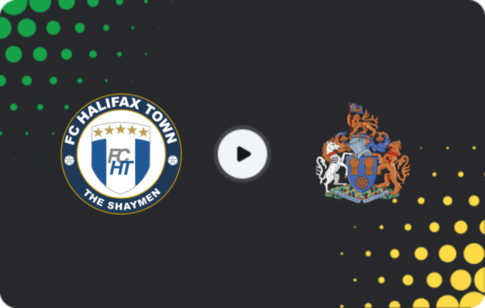 Where to watch Halifax Town — Altrincham, National League, 26.12.2025