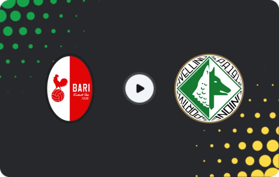 Where to watch Bari — Avellino, Serie B, 27.12.2025
