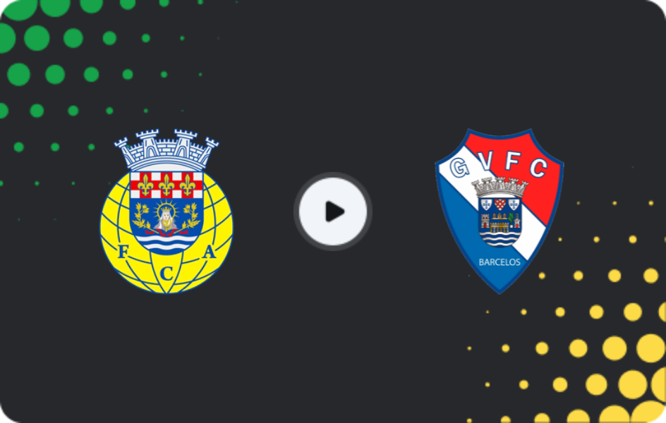 Where to watch Arouca — Gil Vicente, Primeira Liga, 28.12.2025