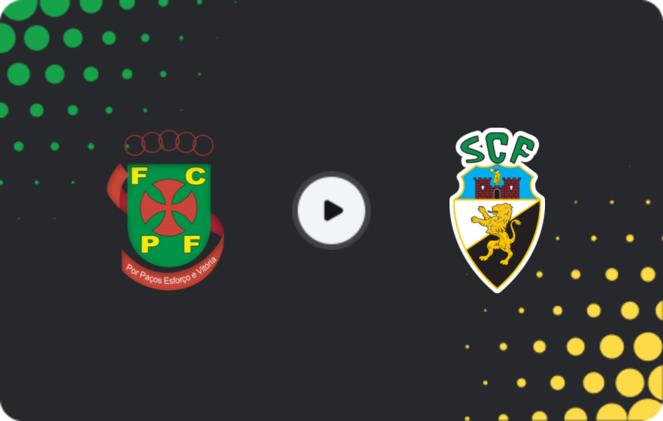 Where to watch Pacos Ferreira — Farense, Segunda Liga, 28.12.2025