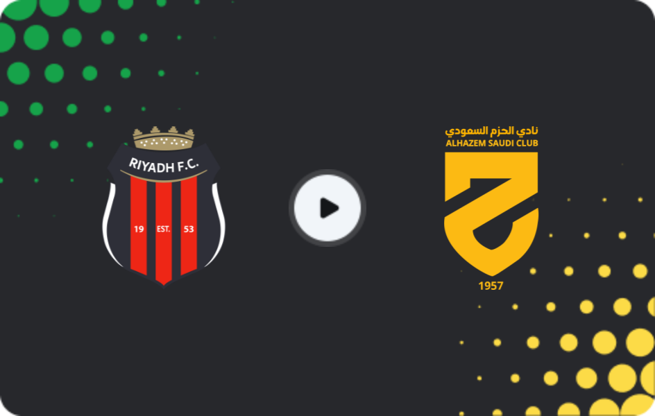 Where to watch Al Riyadh — Al Hazm, Pro League, 29.12.2025
