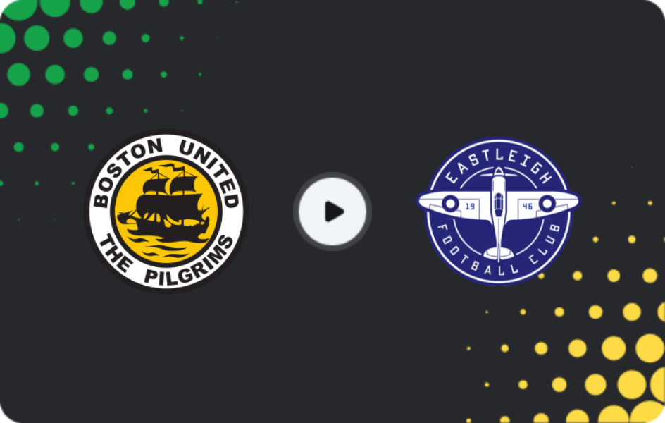 Where to watch Boston United — Eastleigh, National League, 03.01.2026