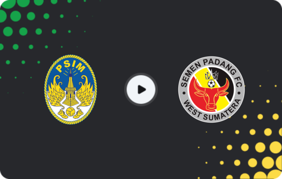 Where to watch PSIM — Semen Padang, Liga 1, 04.01.2026