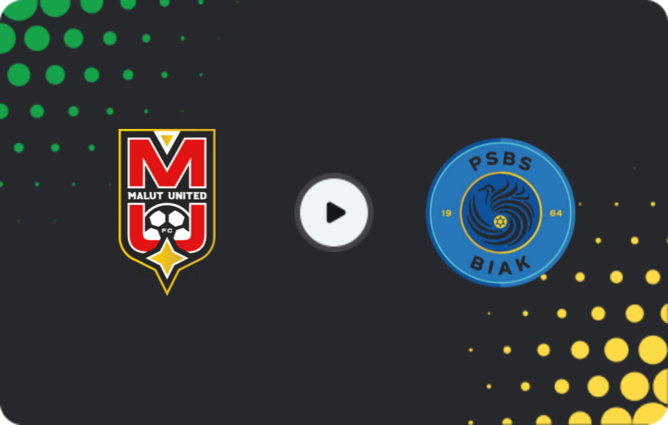 Where to watch Malut United — PSBS, Liga 1, 04.01.2026