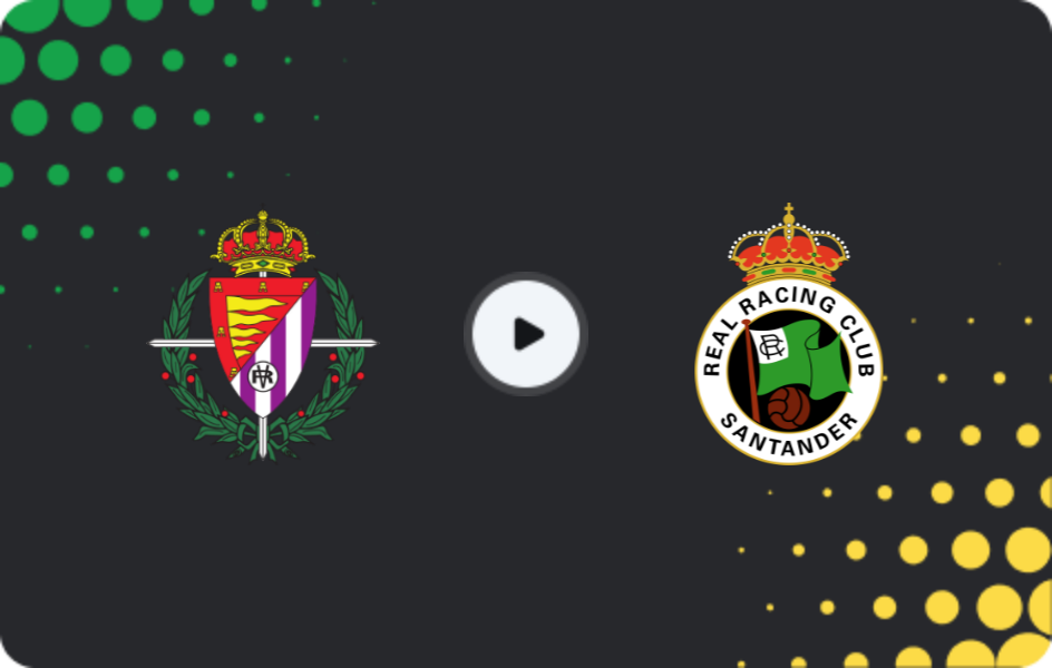 Where to watch Real Valladolid — Racing Santander, Segunda, 03.01.2026