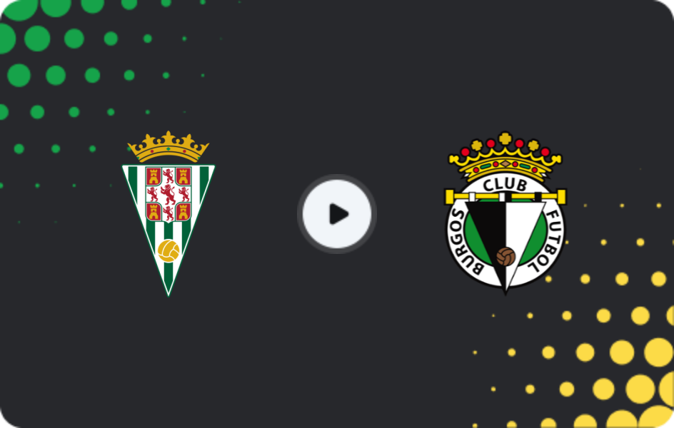 Where to watch Cordoba — Burgos, Segunda, 03.01.2026