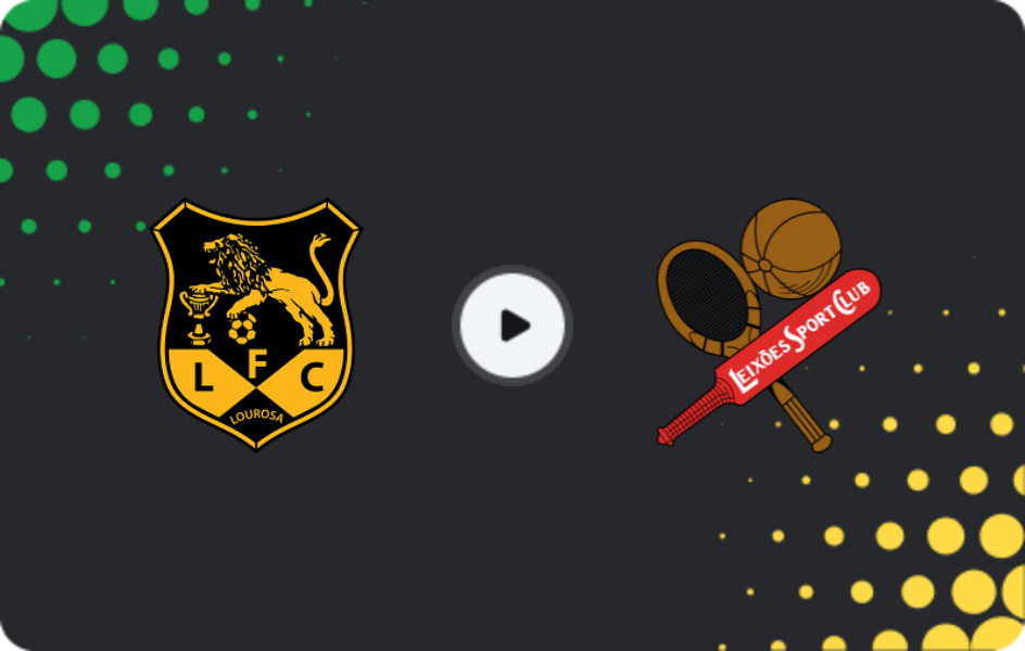 Where to watch Lusitânia Lourosa — Leixoes, Segunda Liga, 08.01.2026
