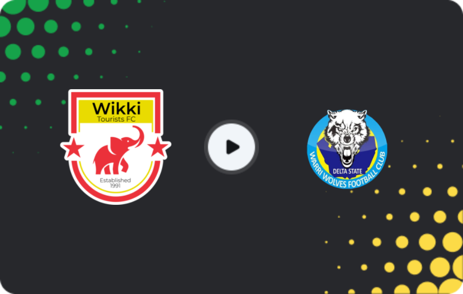 Where to watch Wikki Tourist — Warri Wolves, NPFL, 07.01.2026