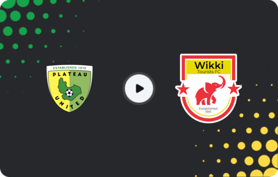 Where to watch Plateau United — Wikki Tourist, NPFL, 12.01.2026