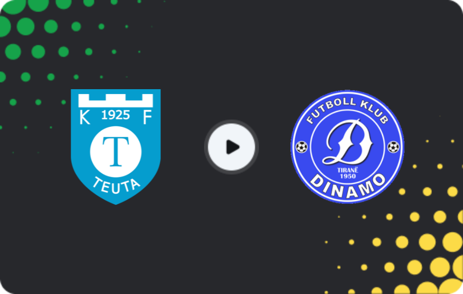 Where to watch Teuta Durrës — Dinamo Tirana, Superliga, 14.01.2026