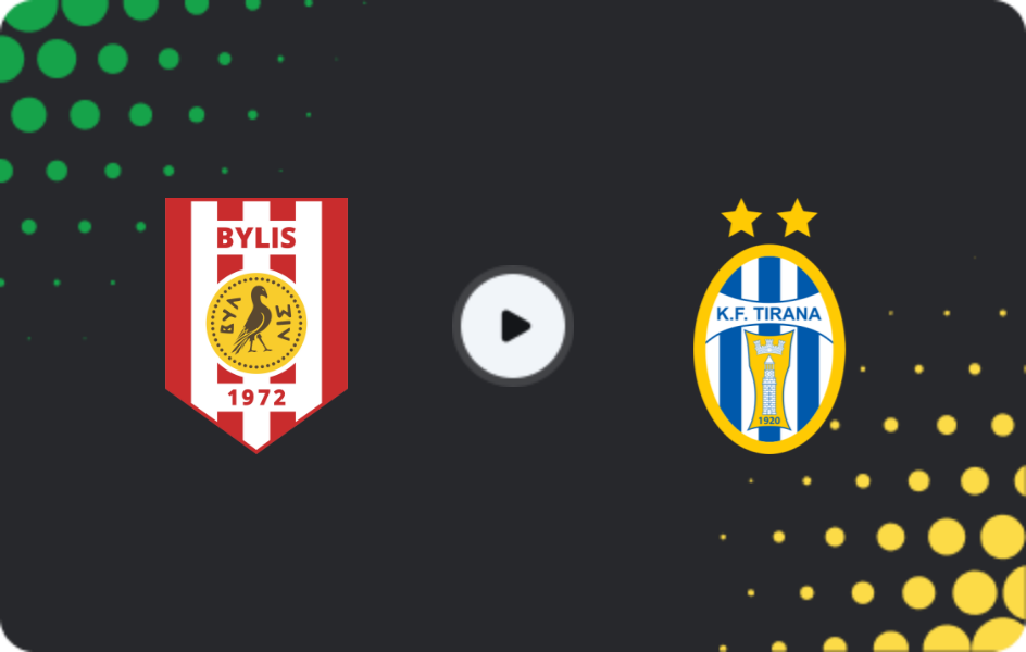 Where to watch Bylis — Tirana, Superliga, 14.01.2026