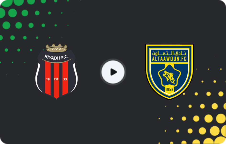 Where to watch Al Riyadh — Al Taawon, Pro League, 18.01.2026