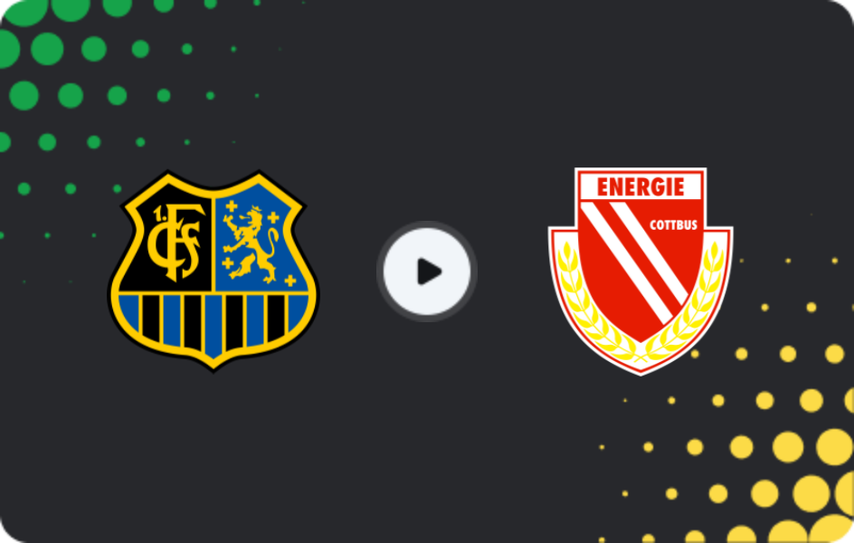 Where to watch Saarbrücken — Energie Cottbus, 3. Liga, 17.01.2026