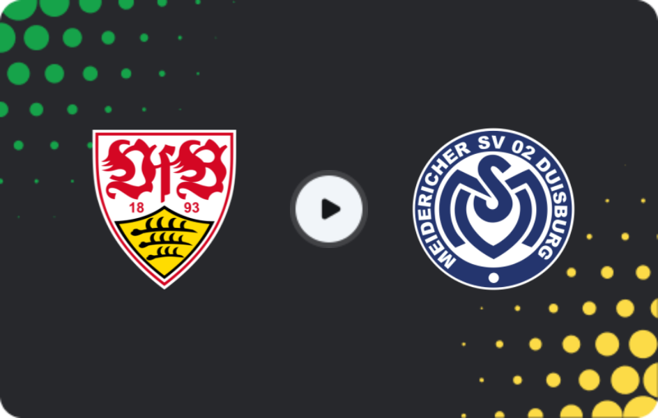 Where to watch Stuttgart II — Duisburg, 3. Liga, 18.01.2026