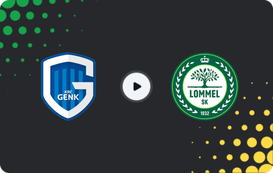 Where to watch KRC Genk II — Lommel United, Challenger Pro League, 17.01.2026