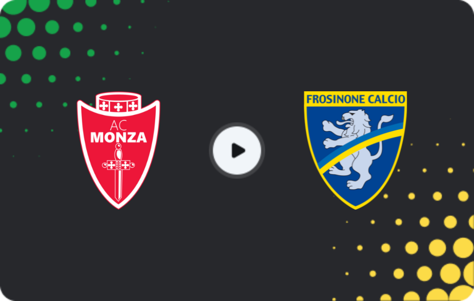 Where to watch Monza — Frosinone, Serie B, 17.01.2026
