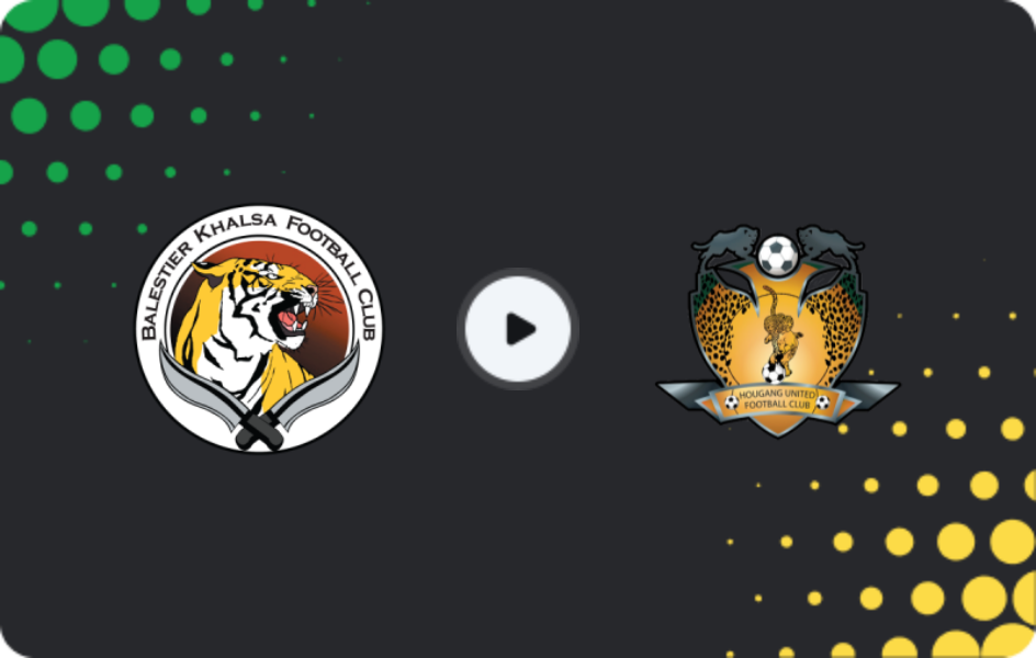 Where to watch Balestier Khalsa — Hougang United, Premier League, 18.01.2026