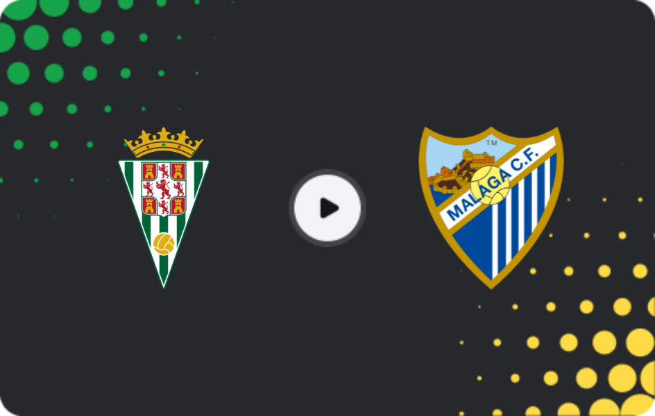 Where to watch Cordoba — Malaga, Segunda, 18.01.2026