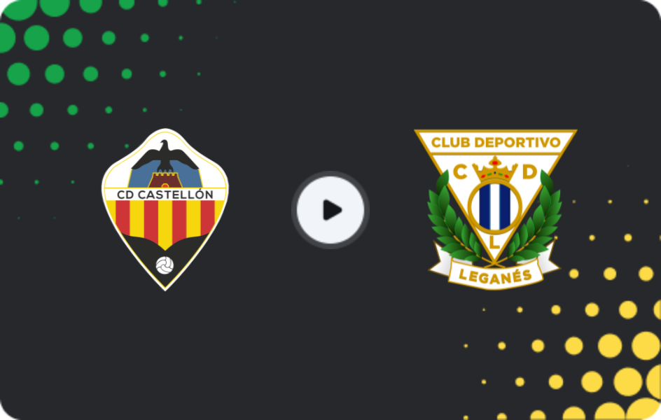 Where to watch Castellón — Leganes, Segunda, 18.01.2026