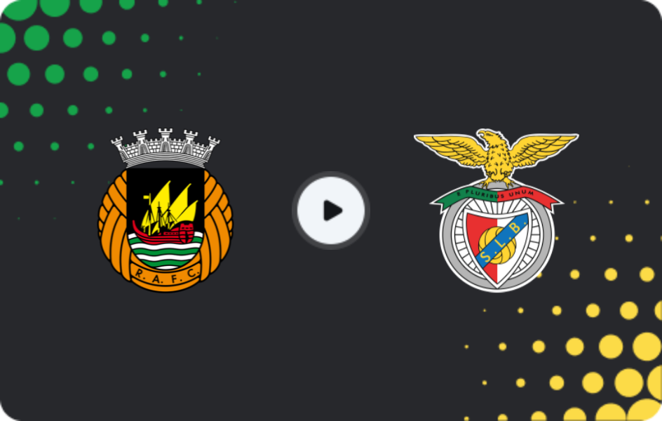 Where to watch Rio Ave — Benfica, Primeira Liga, 18.01.2026