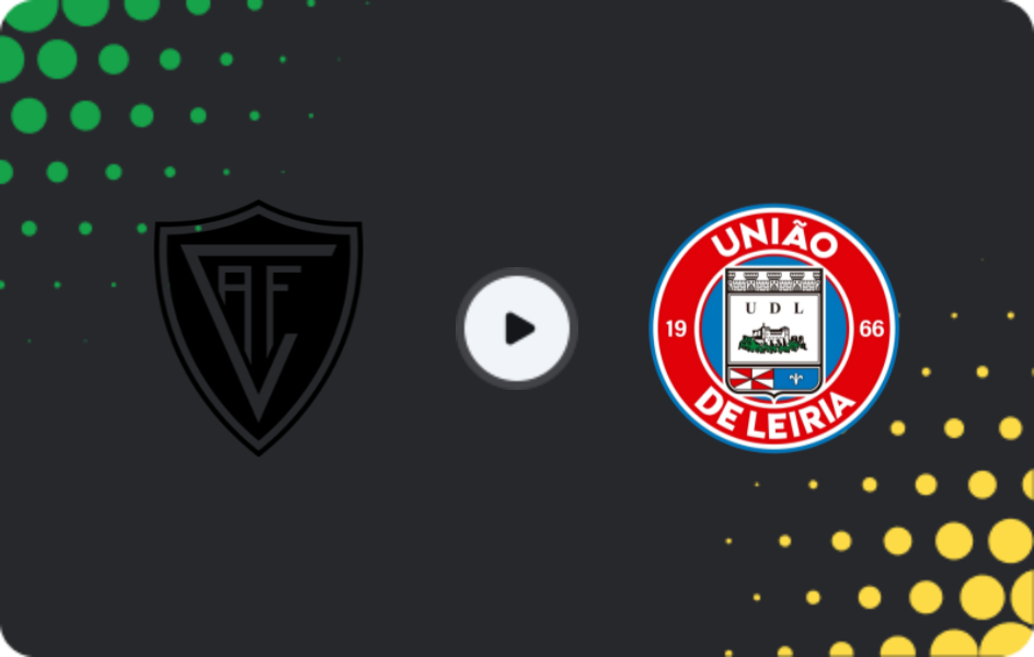 Where to watch Academico Viseu — União de Leiria, Segunda Liga, 18.01.2026