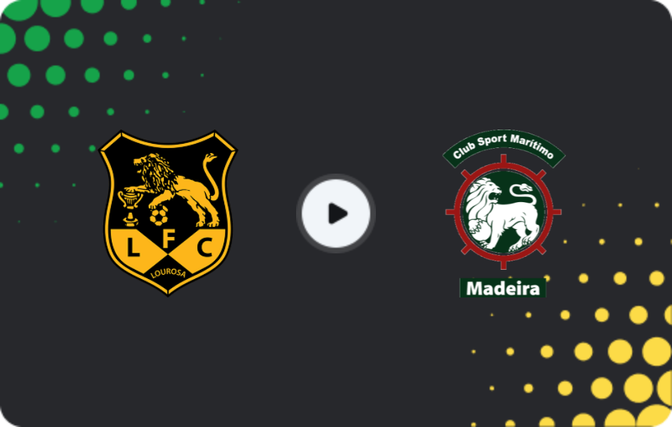 Where to watch Lusitânia Lourosa — Maritimo, Segunda Liga, 18.01.2026