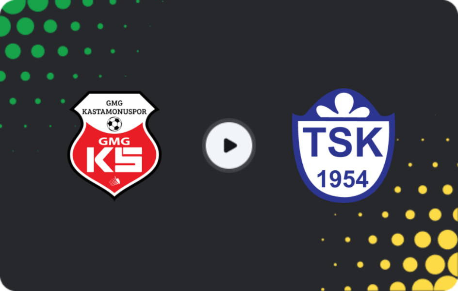 Where to watch Kastamonuspor — Tuzlaspor, 2. Lig, 18.01.2026